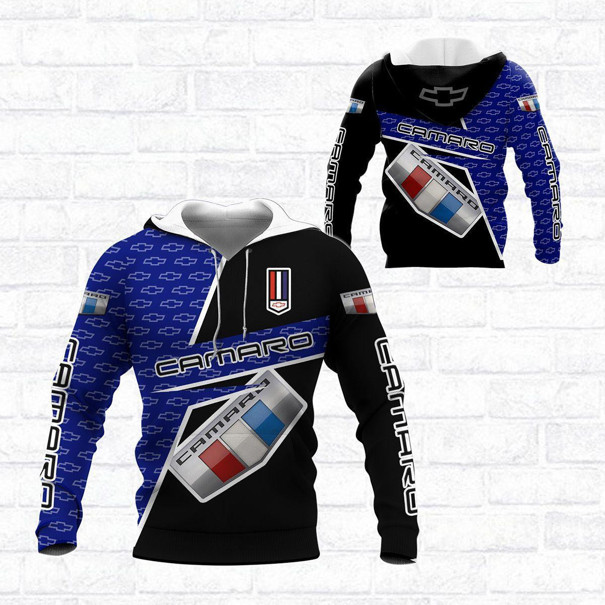 Chevrolet Camaro Shirt Fan Gift 406, Stylist Unisex 3d Hoodie Zip Hoodie