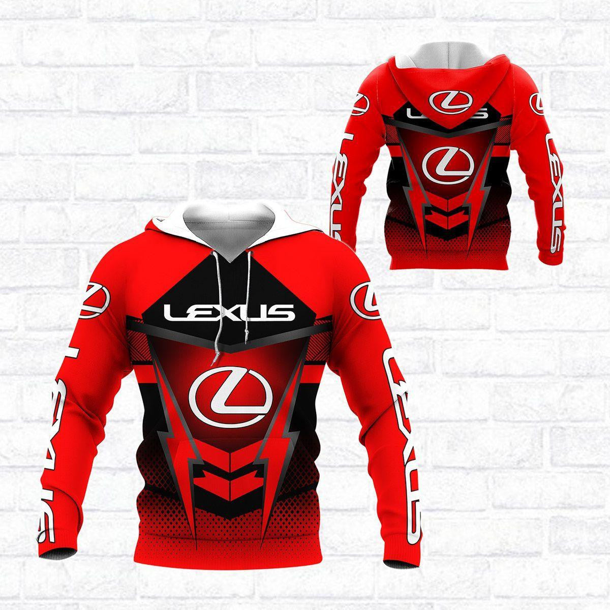 Lexus Shirt Fan Gift 479, Stylist Unisex 3d Hoodie Zip Hoodie