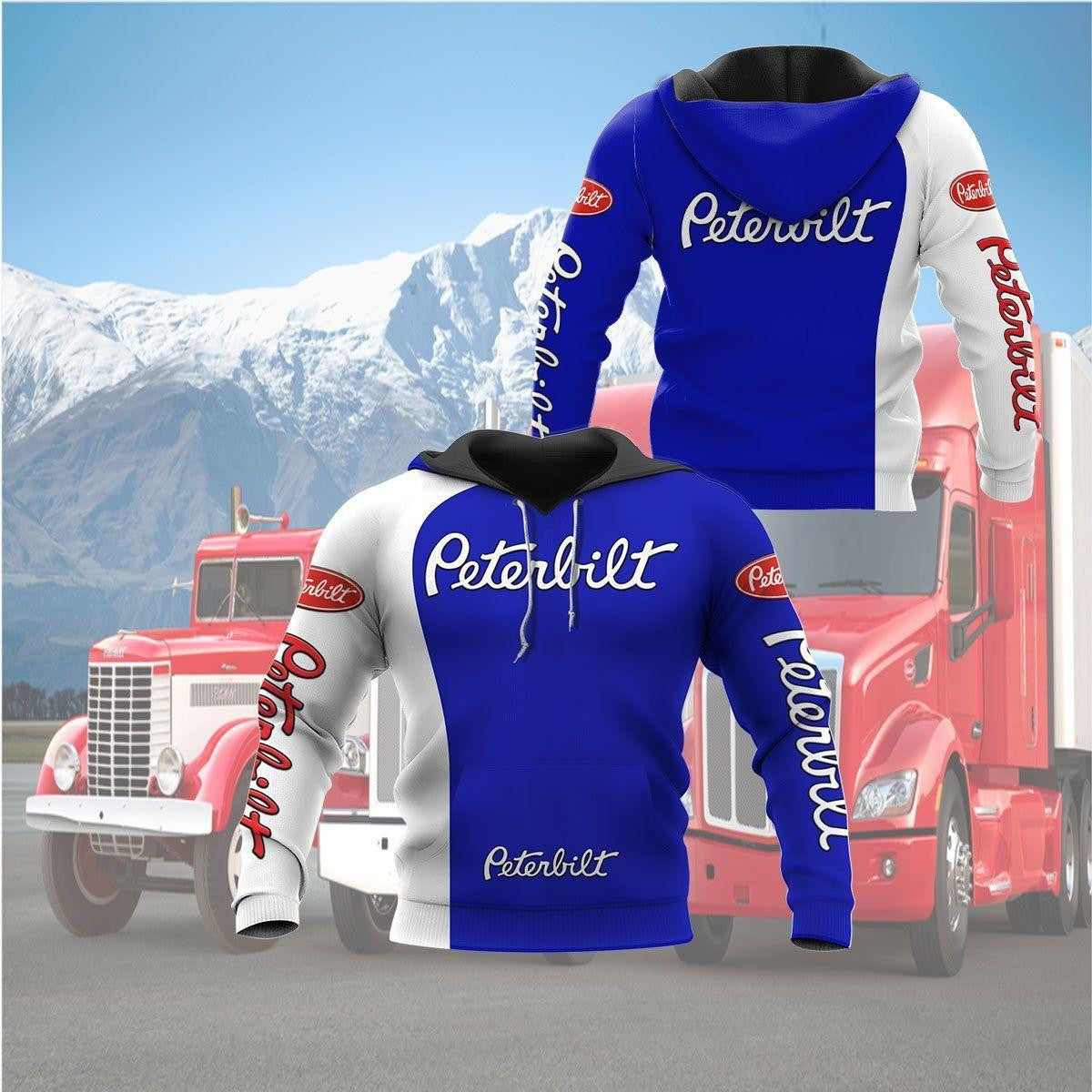 Peterbilt Shirt Fan Gift 130, Stylist Unisex 3d Hoodie Zip Hoodie