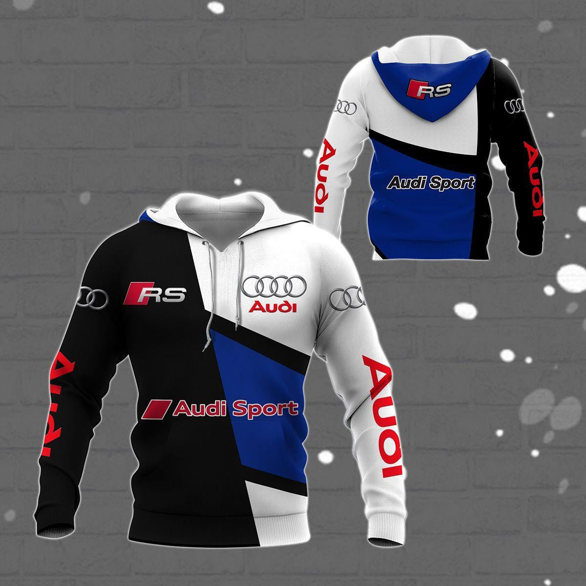 Audi Sport Luxury Car 8k345 Fan Gift 3d Zip Hoodie Hoodie Ii0