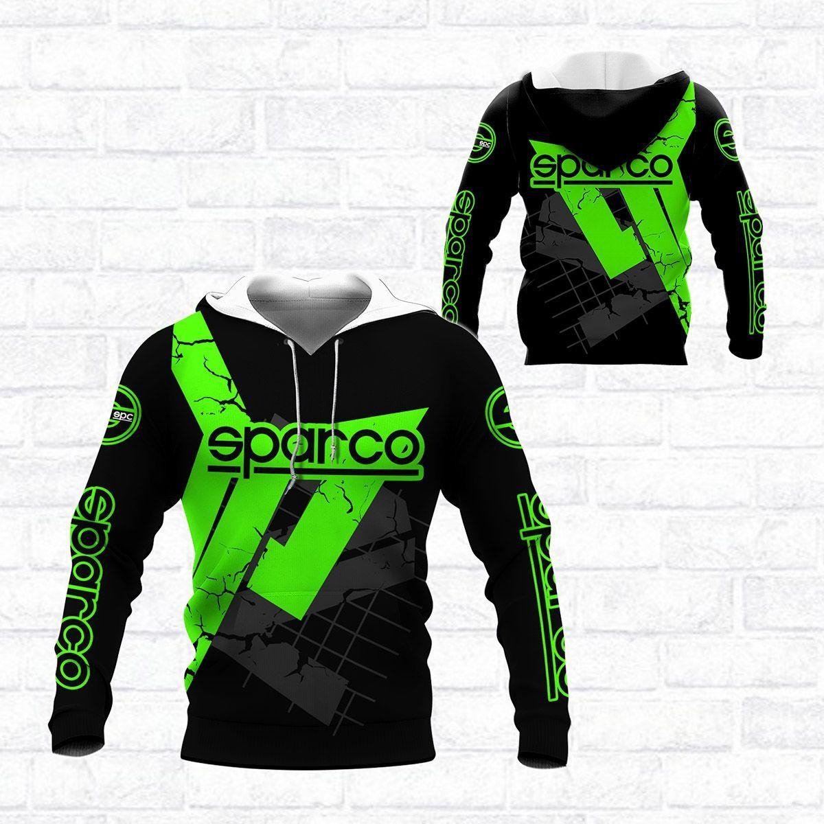 Sparco Shirt Fan Gift 334, Stylist Unisex 3d Hoodie Zip Hoodie