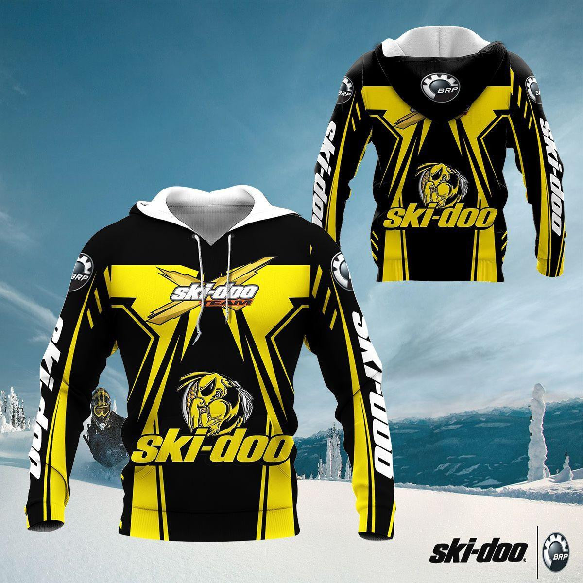 Ski-doo Shirt Fan Gift 471, Stylist Unisex 3d Hoodie Zip Hoodie