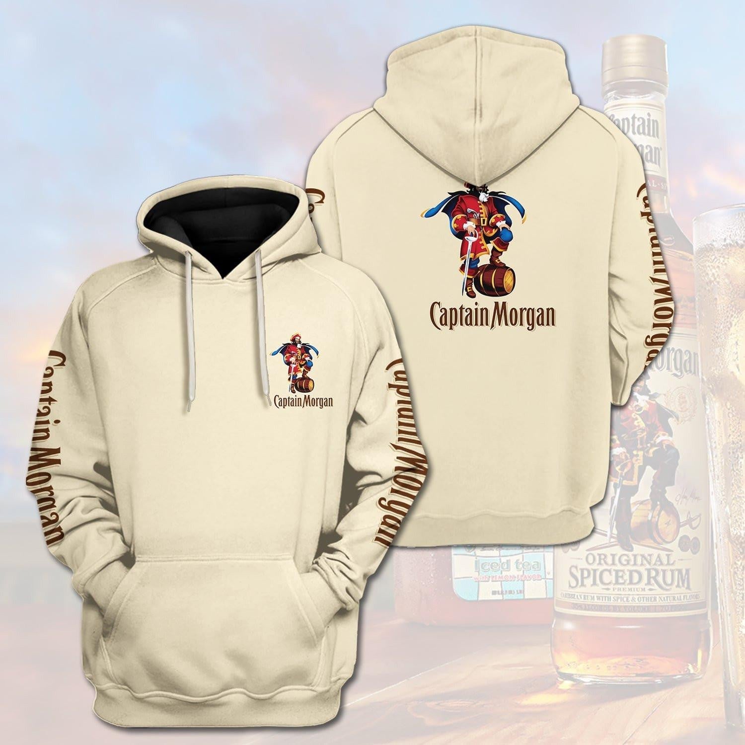 Captain Morgan Classic 3d Hoodie