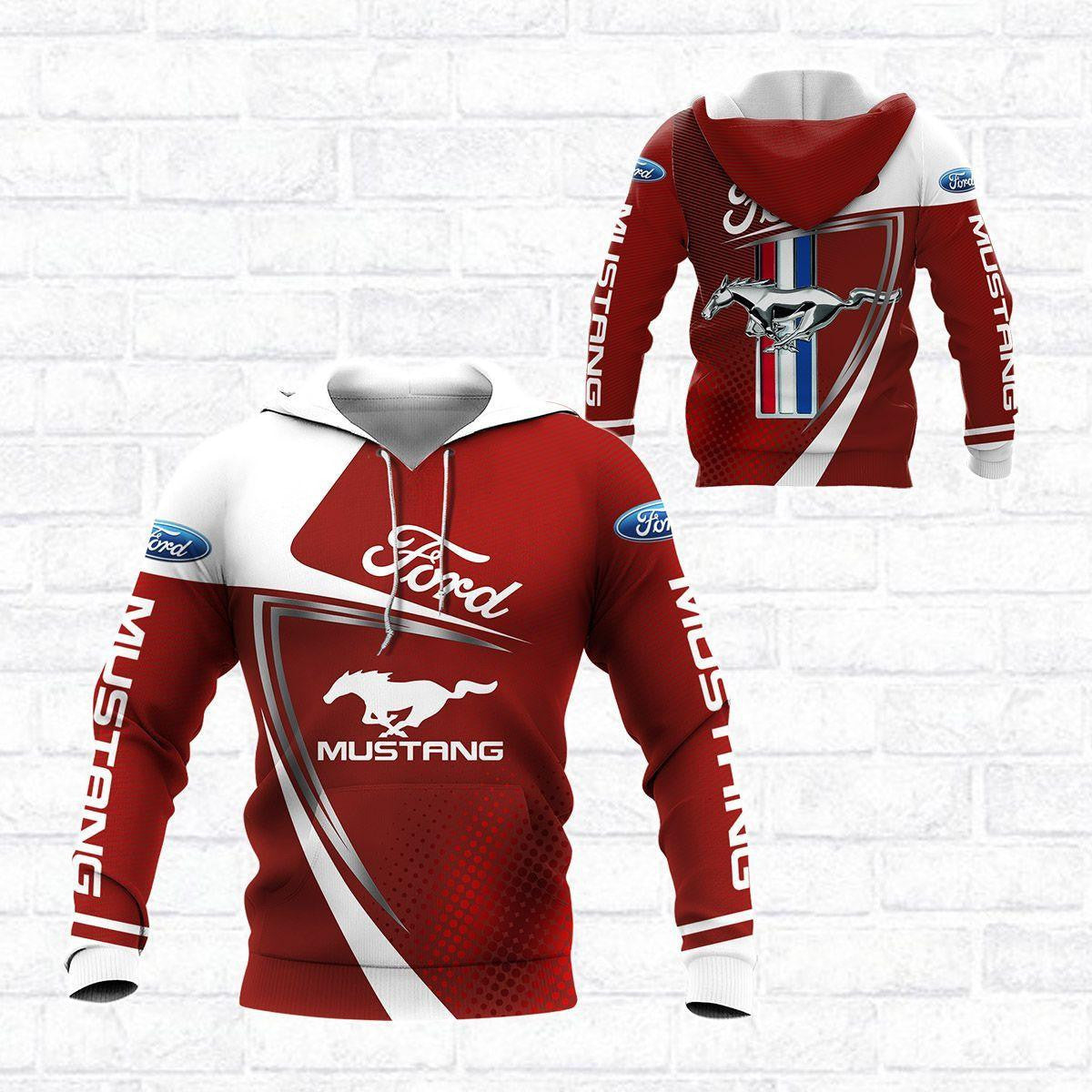 Ford Mustang Shelby Luxury Car 8k227 Fan Gift 3d Zip Hoodie Hoodie Ii0