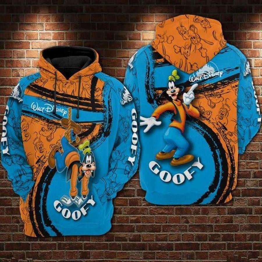 Disney Characters, Goofy Disney, Goofy Pattern Ver33 Aop Hoodie