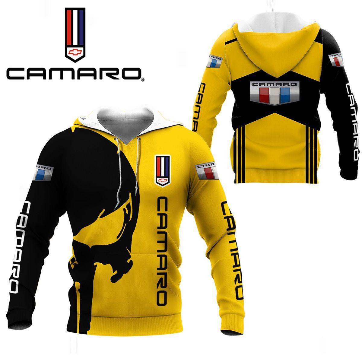 Chevrolet Camaro Shirt Fan Gift 408, Stylist Unisex 3d Hoodie Zip Hoodie