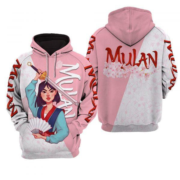 Mulan Disney Cartoon 2k741 Lover Gift ,mulan Disney All Over Print 3d Hoodie4