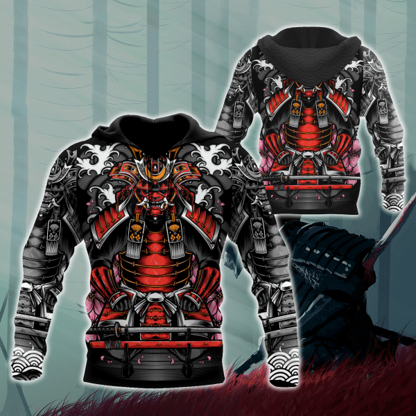 Men Samurai Tattoo 2k519 Lover Gift,men Samurai All Over Print 3d Hoodie