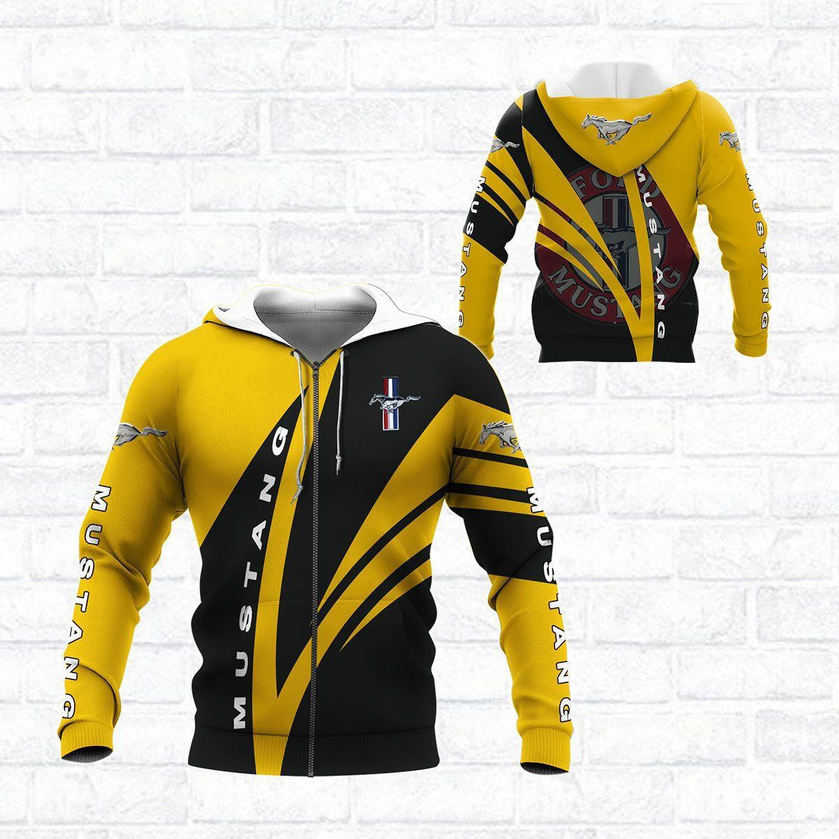 Ford Mustang Shelby Luxury Car 8k239 Fan Gift 3d Zip Hoodie Hoodie Ii0