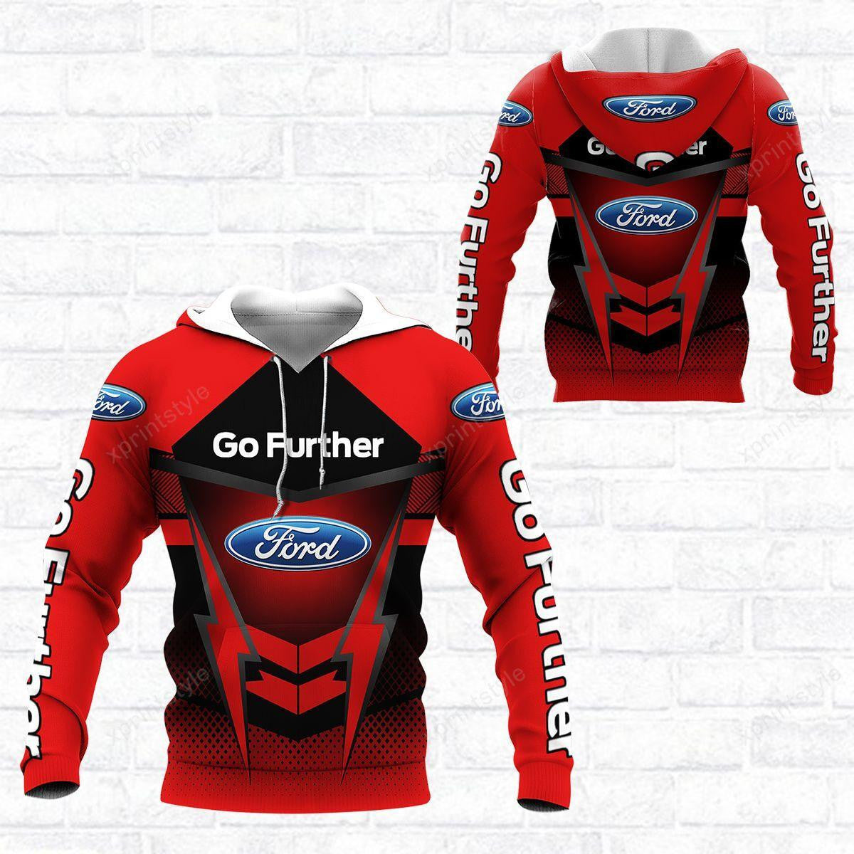 Ford Shirt Fan Gift 495, Stylist Unisex 3d Hoodie Zip Hoodie