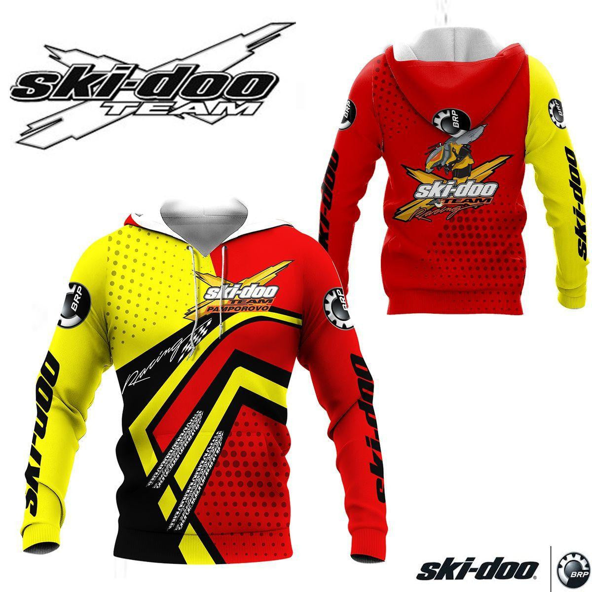 Ski-doo Racing Team 7k792 Fan Gift 3d Zip Hoodie Hoodie Ii0