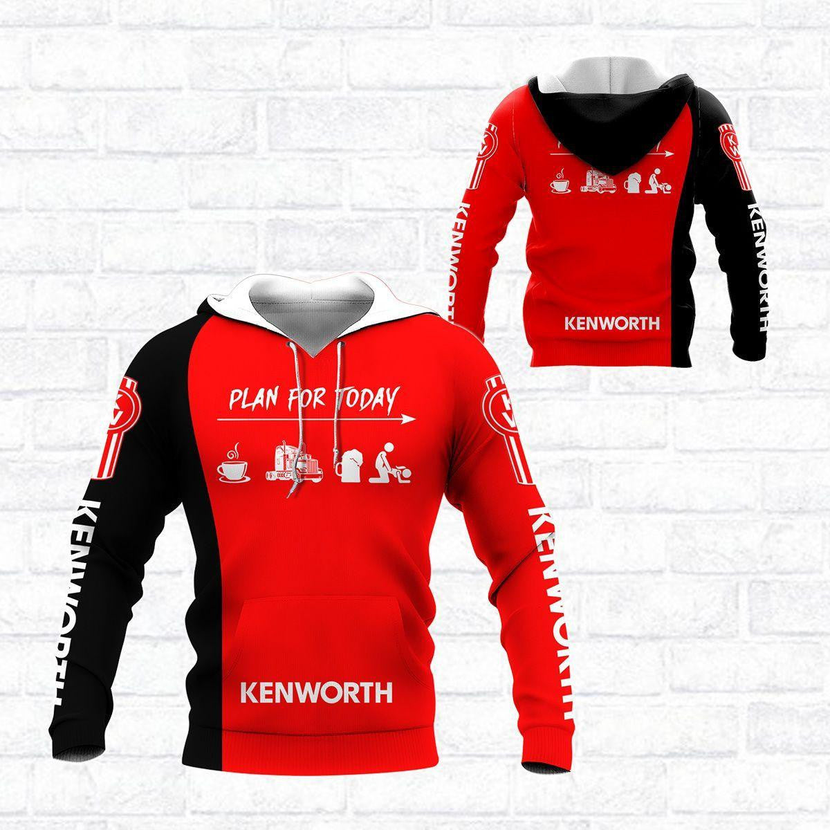 Kenworth Trucks Racing Team 7k869 Fan Gift 3d Zip Hoodie Hoodie Ii0