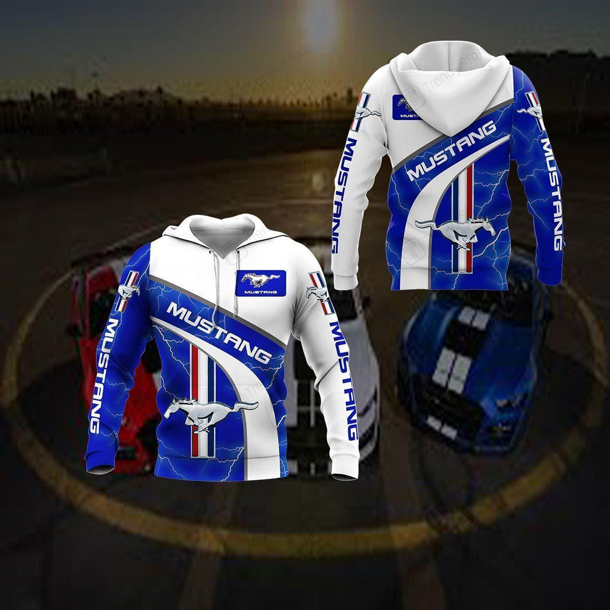 Ford Mustang Shelby Luxury Car 8k257 Fan Gift 3d Zip Hoodie Hoodie Ii0