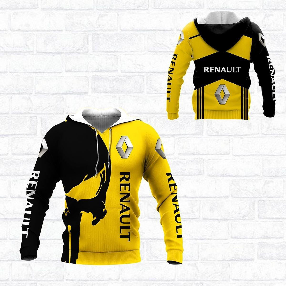 Renault Shirt Fan Gift 49, Stylist Unisex 3d Hoodie Zip Hoodie