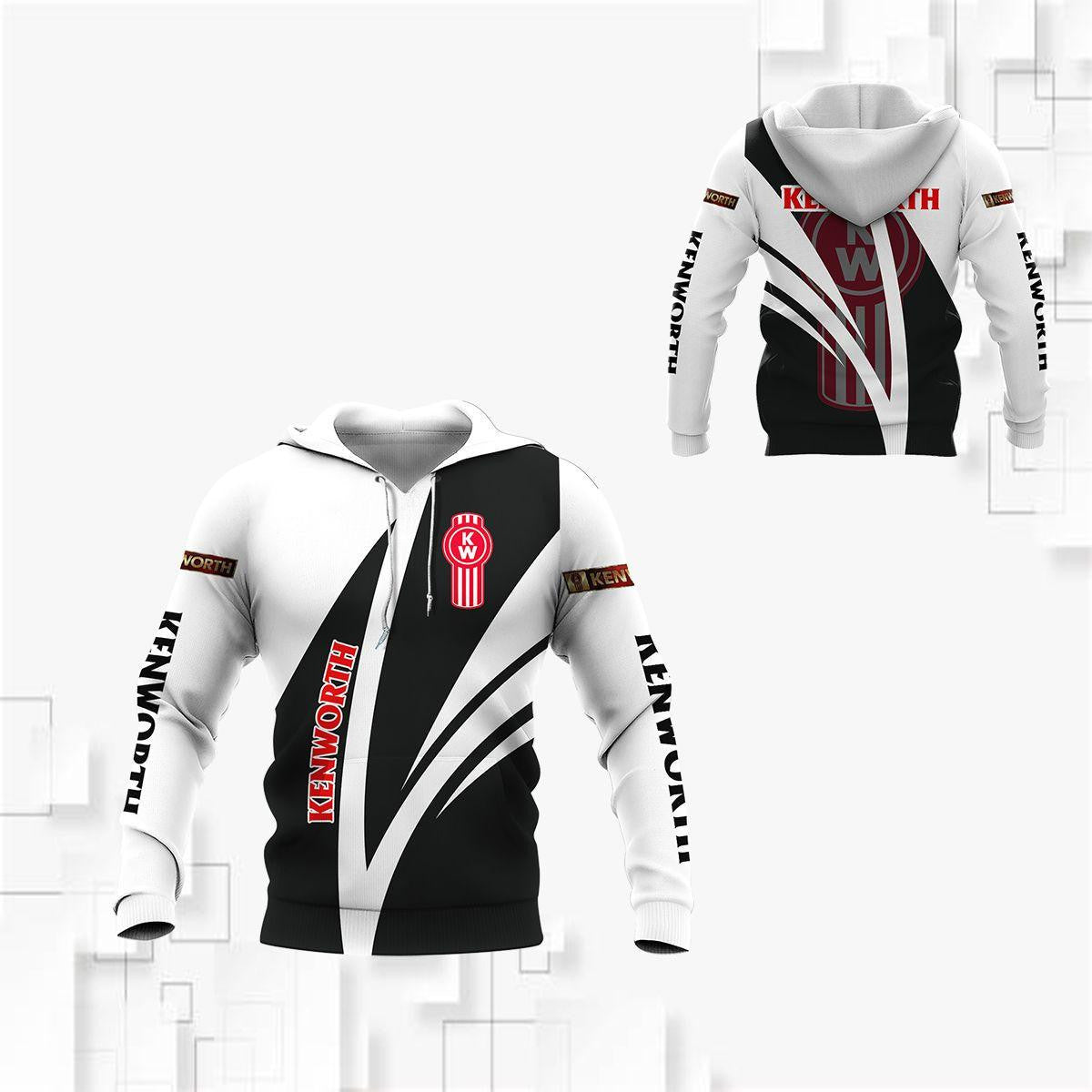 Kenworth Trucks Racing Team 7k881 Fan Gift 3d Zip Hoodie Hoodie Ii0
