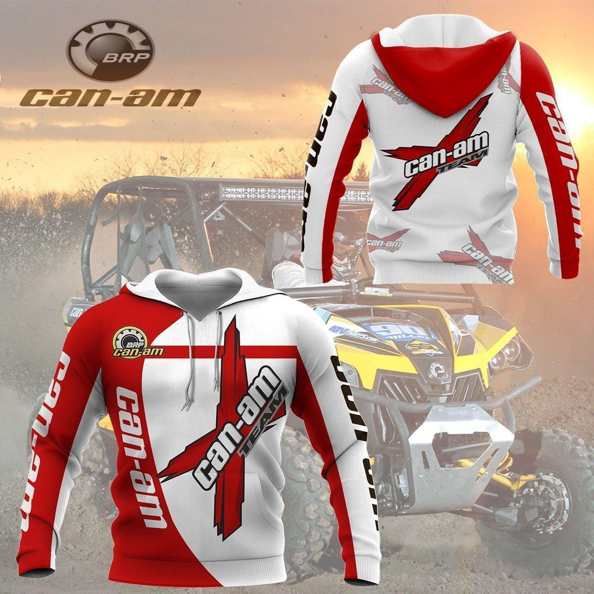 Can-am Brp Shirt Fan Gift 34, Stylist Unisex 3d Hoodie Zip Hoodie
