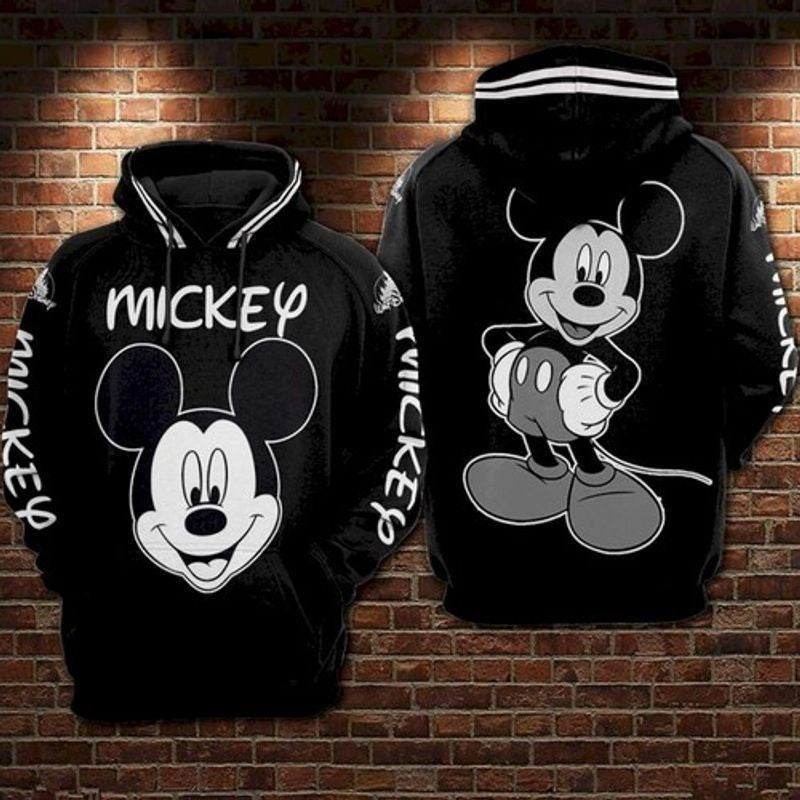 Mickey Mouse Disney 3d Hoodie All Over Printed 1 T Shirt Sweatshirt Zip Hoodie Bomber