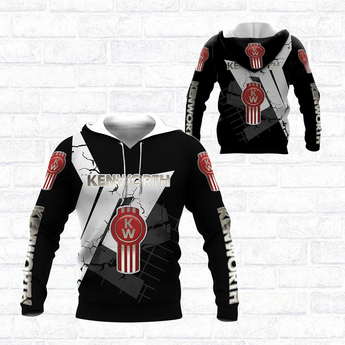 Kenworth Trucks Racing Team 7k863 Fan Gift 3d Zip Hoodie Hoodie Ii0