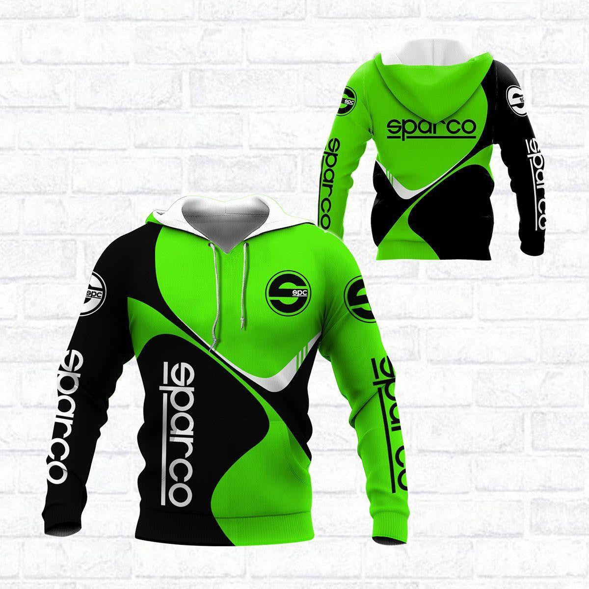 Sparco Shirt Fan Gift 323, Stylist Unisex 3d Hoodie Zip Hoodie