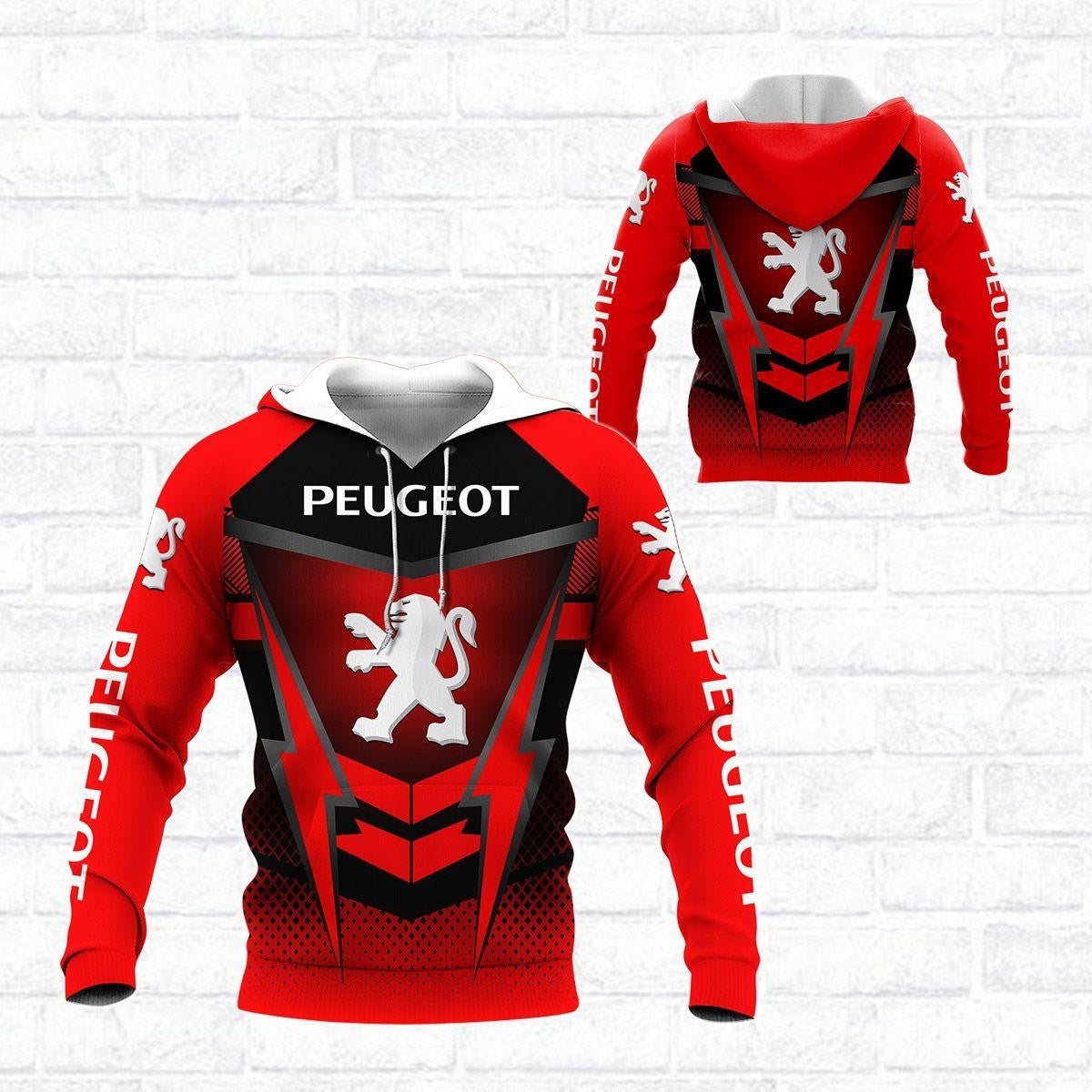 Peugeot Shirt Fan Gift 461, Stylist Unisex 3d Hoodie Zip Hoodie