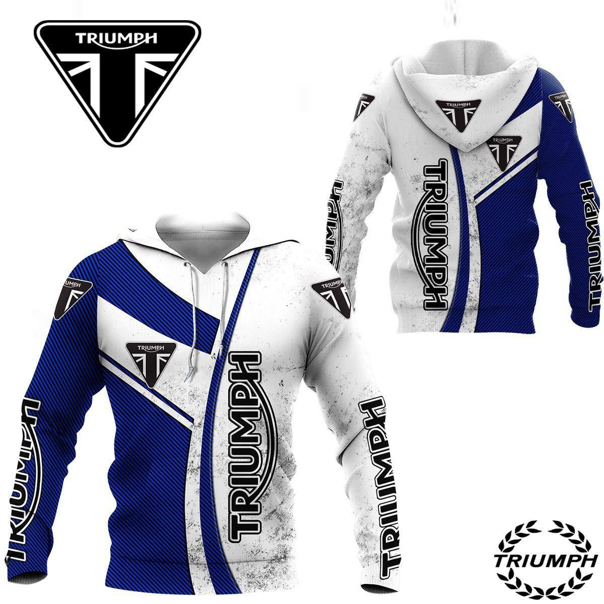 Triumph Shirt Fan Gift 329, Stylist Unisex 3d Hoodie Zip Hoodie