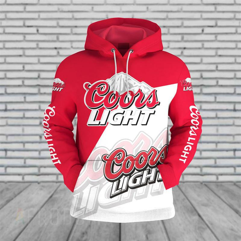 Coors Light Hoodie And Zip Hoodie, Gift For Fan 3d All Over Print Shirt Hoodie
