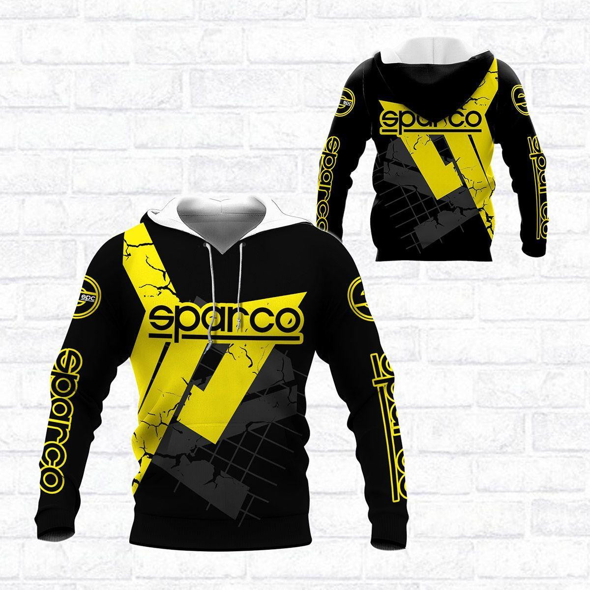 Sparco Shirt Fan Gift 336, Stylist Unisex 3d Hoodie Zip Hoodie