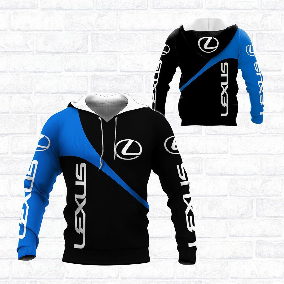 Lexus Shirt Fan Gift 477, Stylist Unisex 3d Hoodie Zip Hoodie