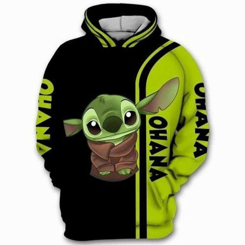 Ohana Green Hoodie