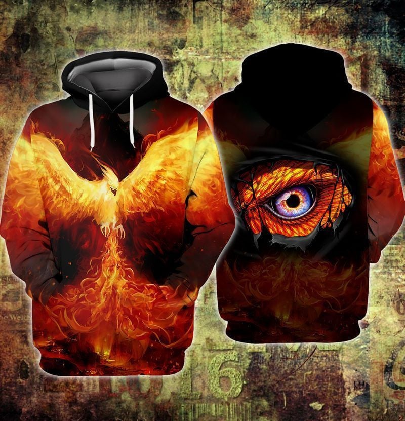 Phoenix Eyes Eagle For Men And Women 3d Hoodie Zip Hoodie