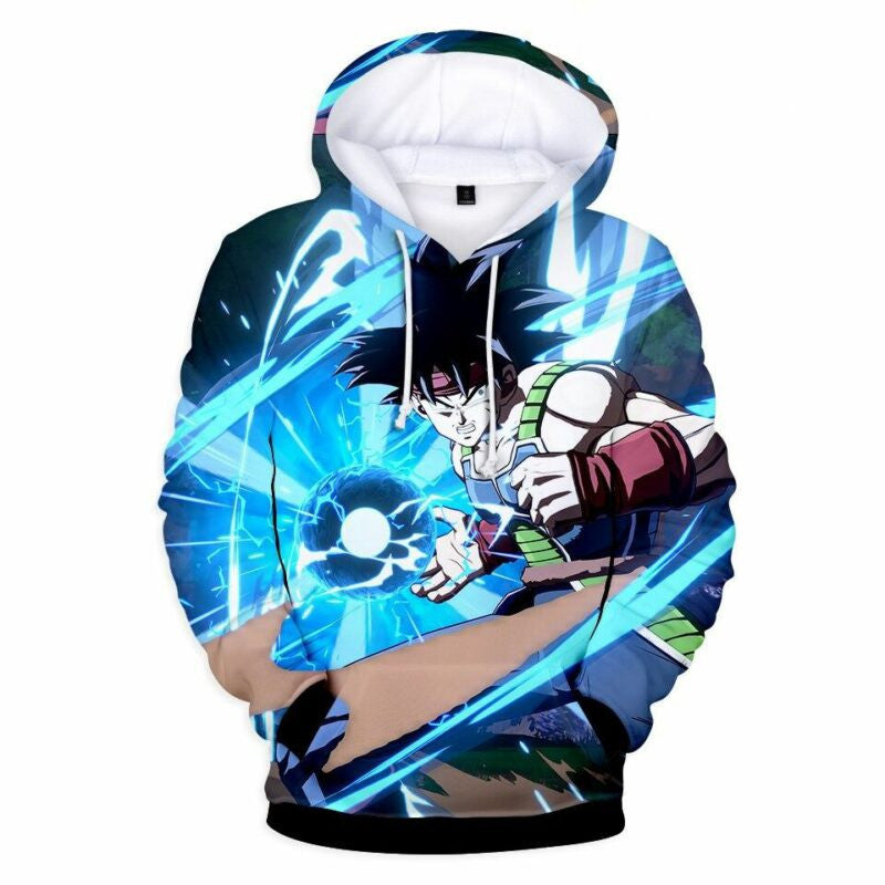 Songoku Cartoon Dragon Ball Anime Manga Over Print 3d Hoodie Zip Hoodie