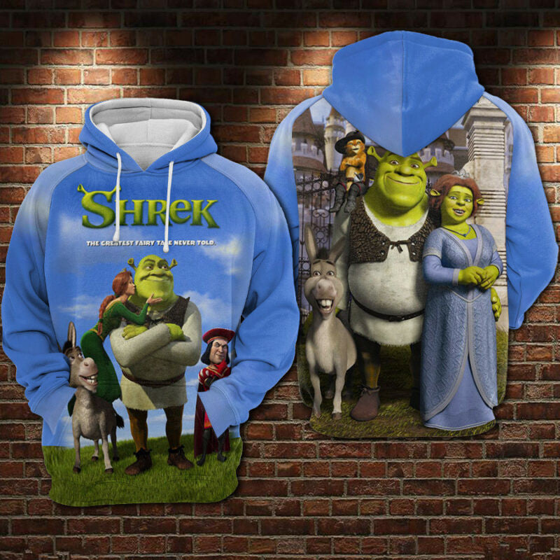 Shrek Hoodie - Zip Hoodie