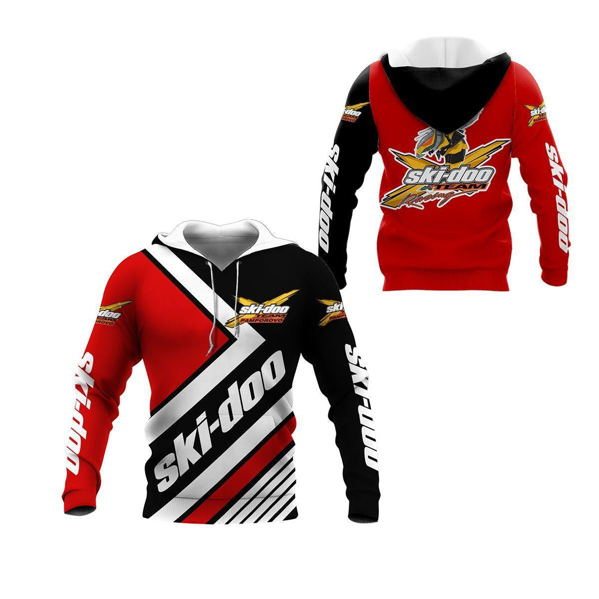 Ski-doo Racing Team 7k770 Fan Gift 3d Zip Hoodie Hoodie Ii0