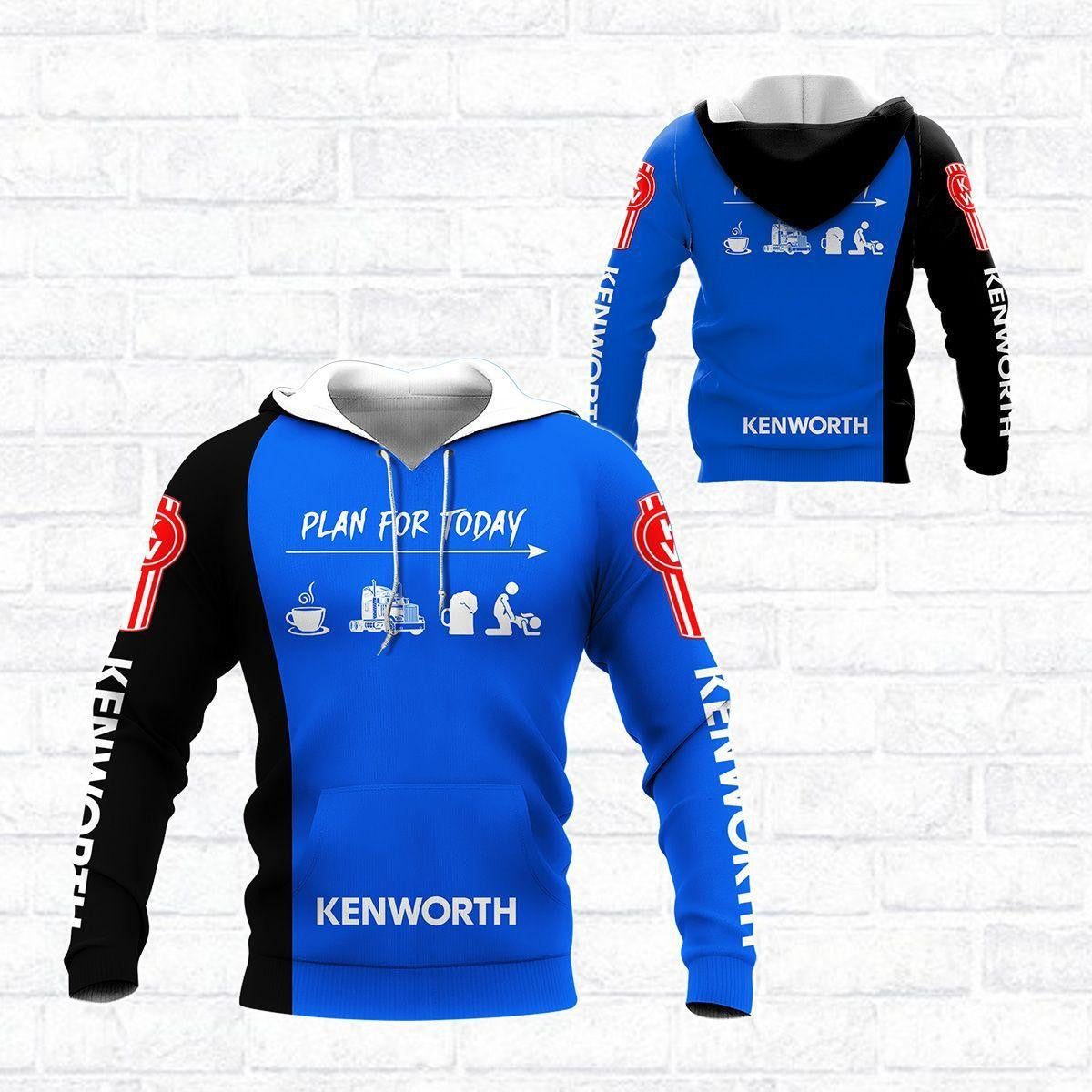 Kenworth Trucks Racing Team 7k867 Fan Gift 3d Zip Hoodie Hoodie Ii0
