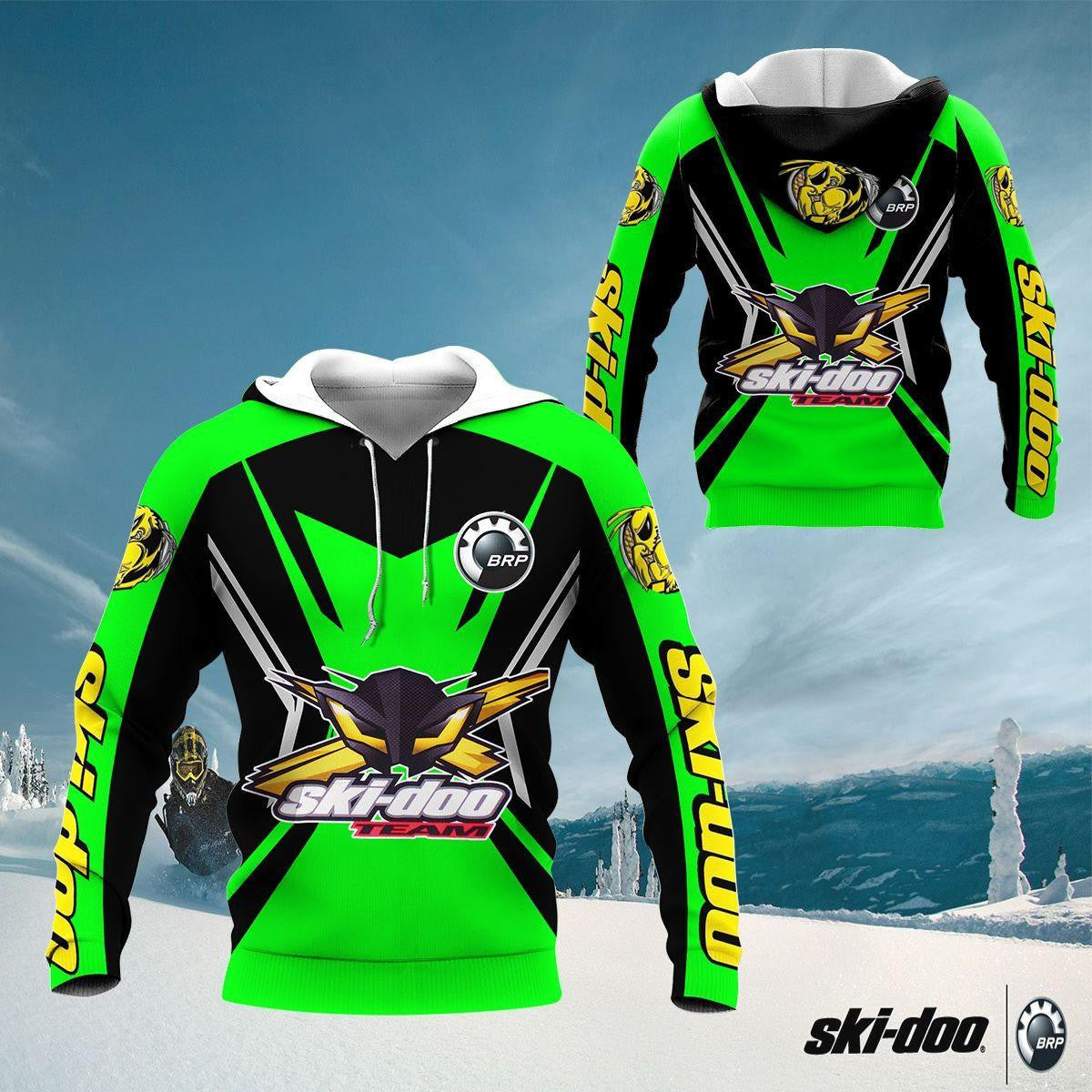 Ski-doo Shirt Fan Gift 461, Stylist Unisex 3d Hoodie Zip Hoodie
