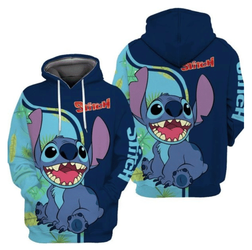 Disney Lilo And Stitch 3d T Shirt Sweatshirt Zip Hoodie Bomber 1173