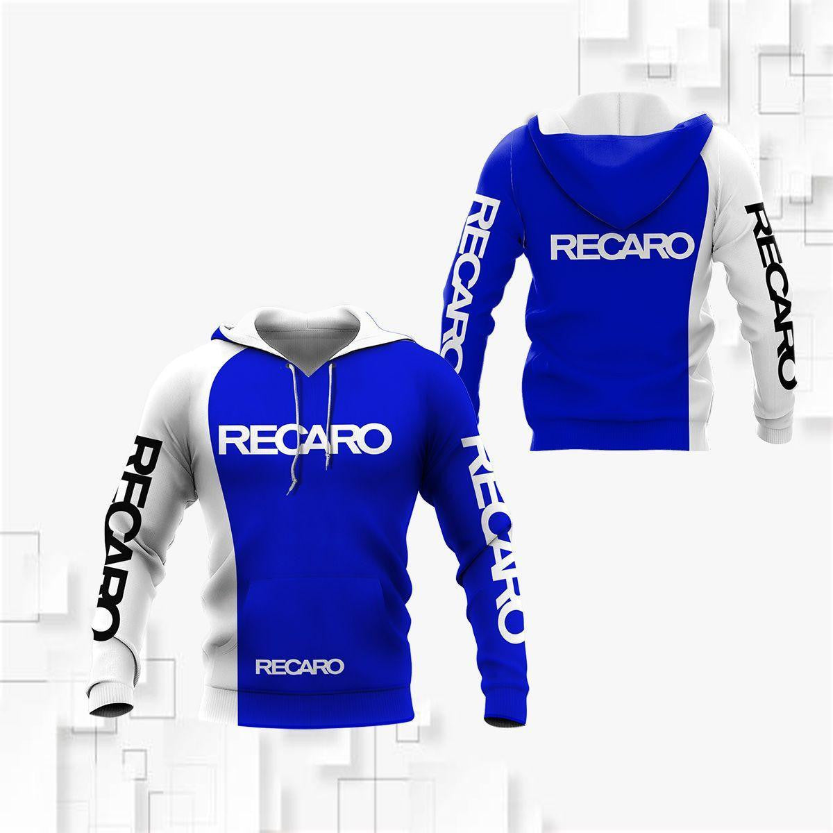 Recaro Shirt Fan Gift 351, Stylist Unisex 3d Hoodie Zip Hoodie