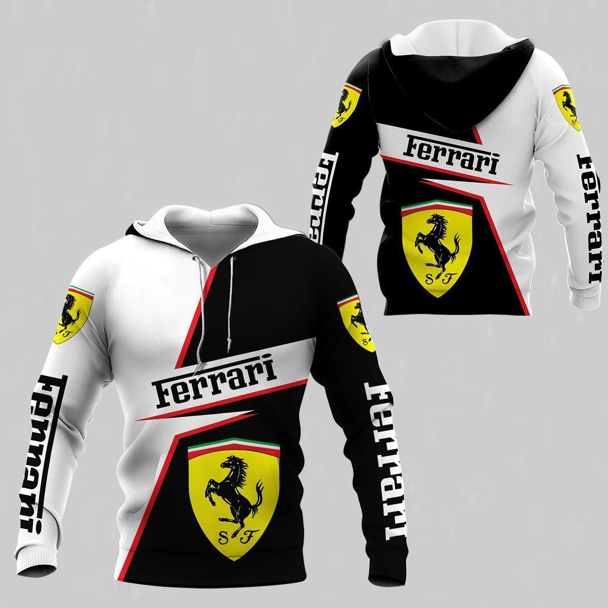 Scuderia Ferrari Luxyry Racing Car F1 8k137 Fan Gift 3d Zip Hoodie Hoodie Ii0