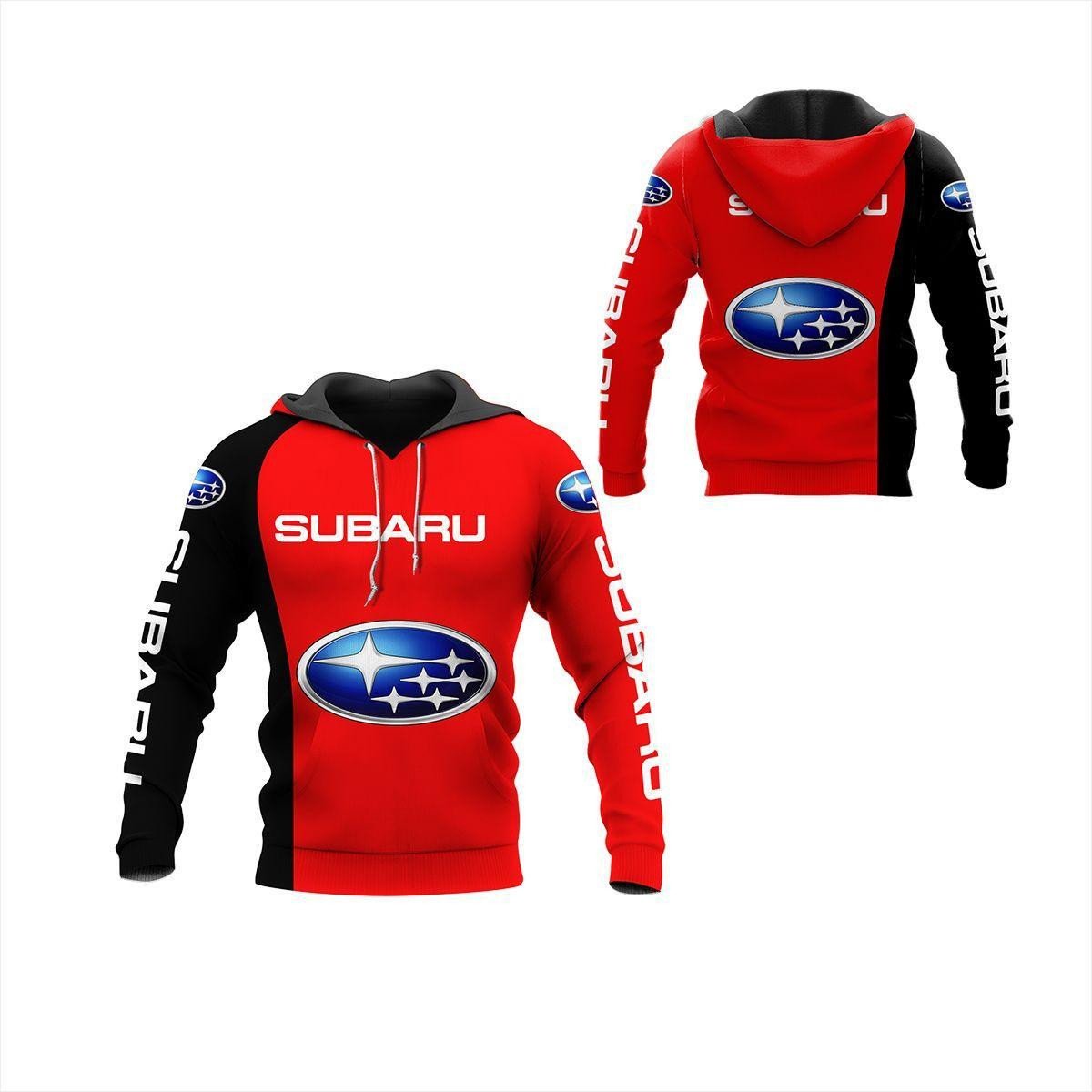 Subaru Shirt Fan Gift 141, Stylist Unisex 3d Hoodie Zip Hoodie