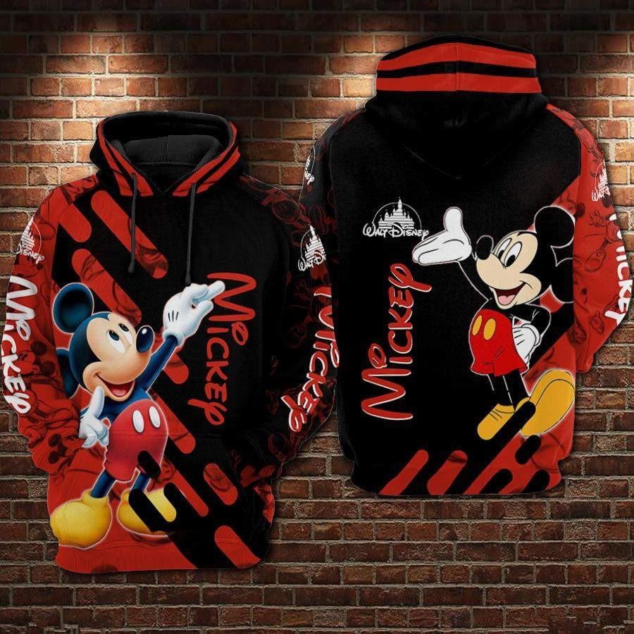 Mickey Mouse Disney, Mickey Drawing Ver12 Aop Hoodie