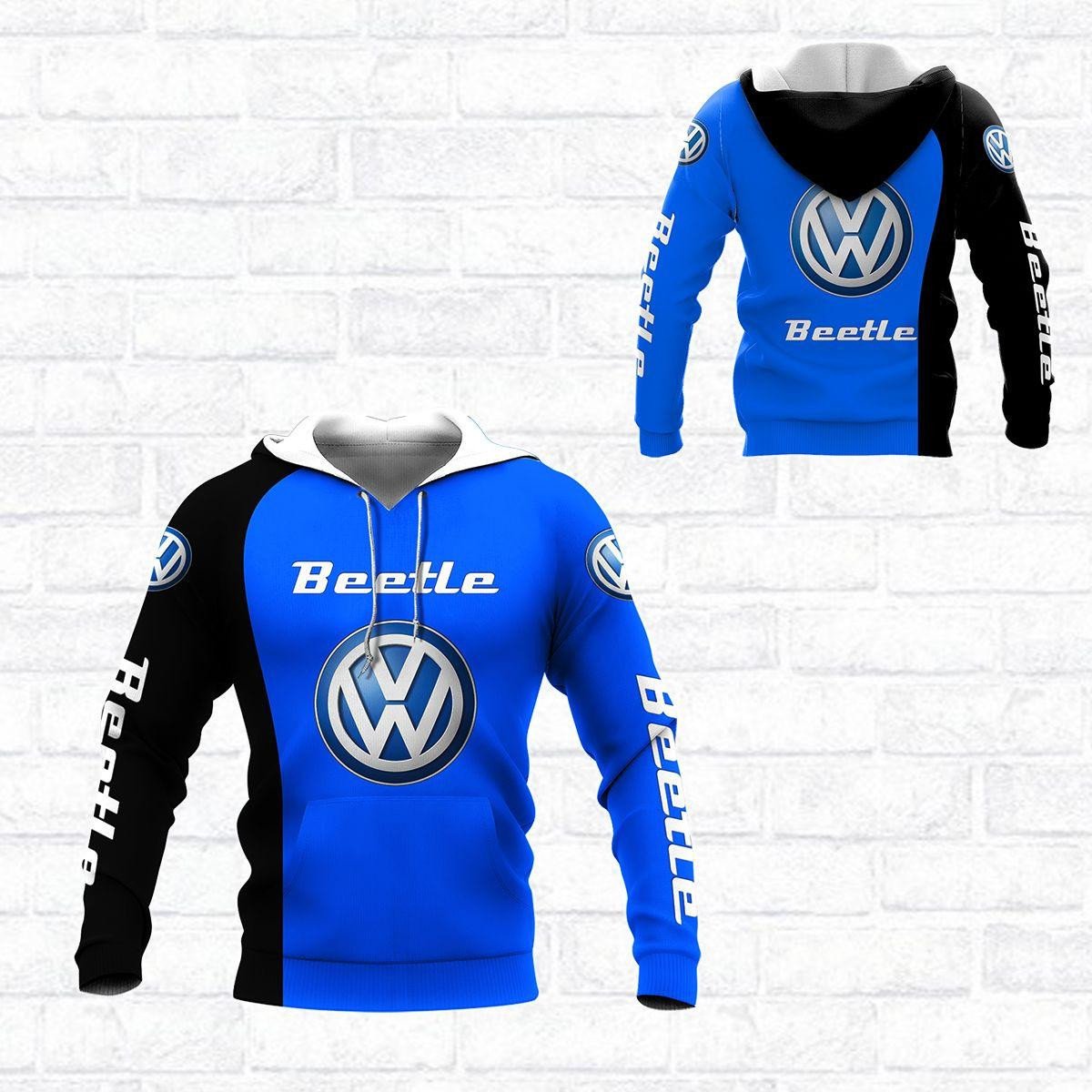 Volkswagen Beetle Shirt Fan Gift 1008, Stylist Unisex 3d Hoodie Zip Hoodie