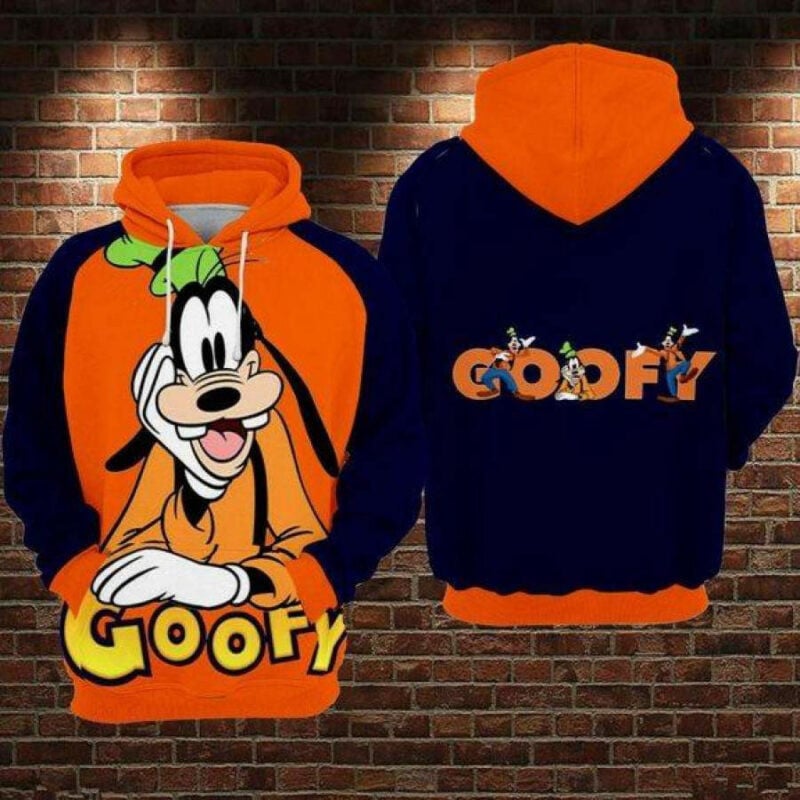 Goofy Hoodie 3d All Over Printed