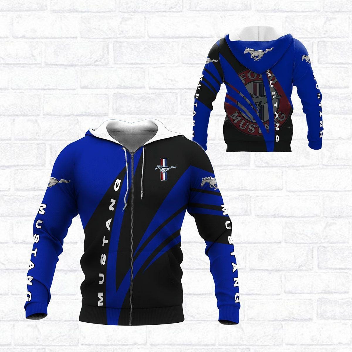 Ford Mustang Shelby Luxury Car 8k235 Fan Gift 3d Zip Hoodie Hoodie Ii0