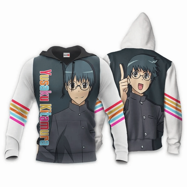 Toradora Yusaku Kitamura Anime Manga For Men And Women 3d Hoodie Zip Hoodie