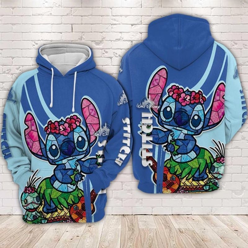 Lilo And Stitch Cute Lover X 3d Hoodie Zip Hoodie