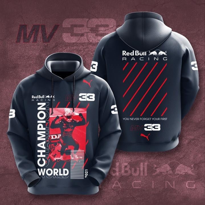Red Bull Racing Mv33 Champion 2025 All Over Print Hoodie, Zip Hoodie 303