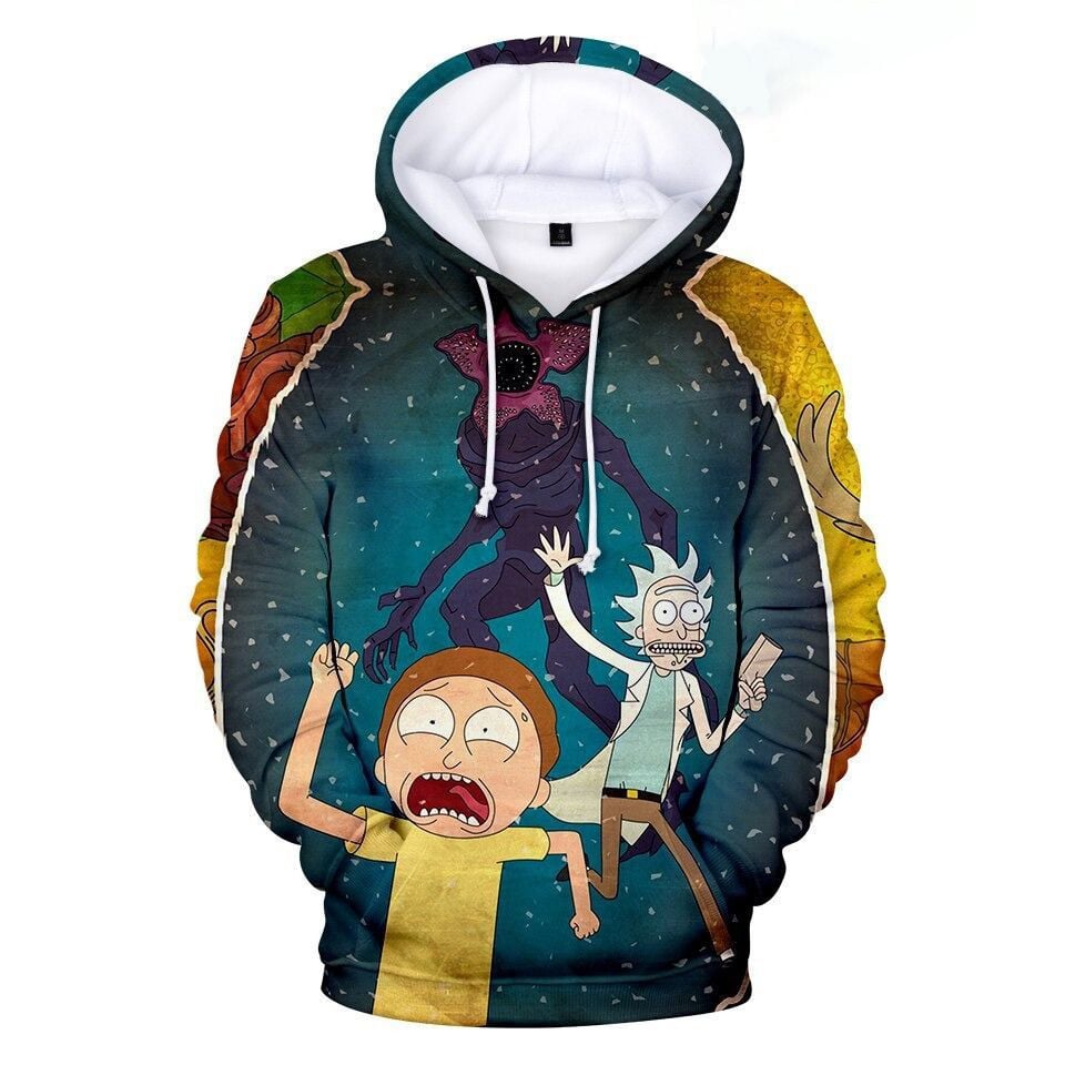 Rick And Morty Gift For Men And Women Over Print 3d Hoodie Zip Hoodie 897