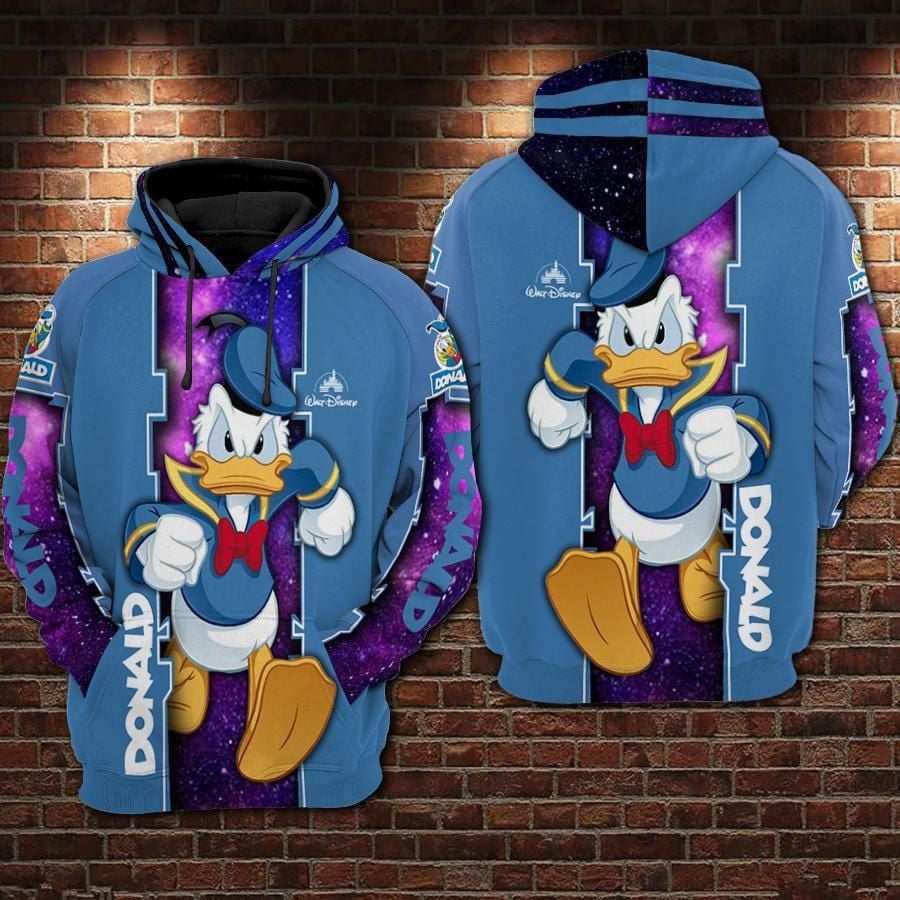 Donald Duck Movies Disney Over Print 3d Hoodie Zip Hoodie 63