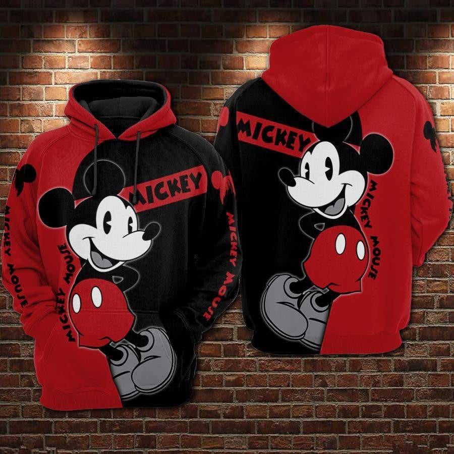 Disney Mickey Mouse, Mickey Ver125 Aop Hoodie, Zip Hoodie