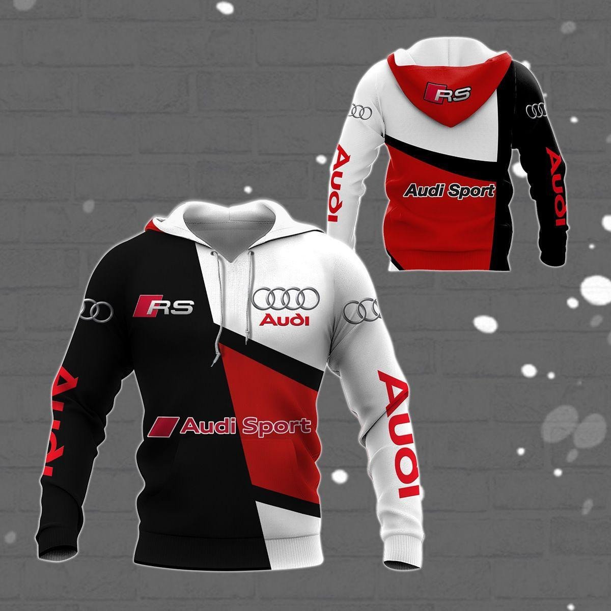 Audi Sport Luxury Car 8k299 Fan Gift 3d Zip Hoodie Hoodie Ii0
